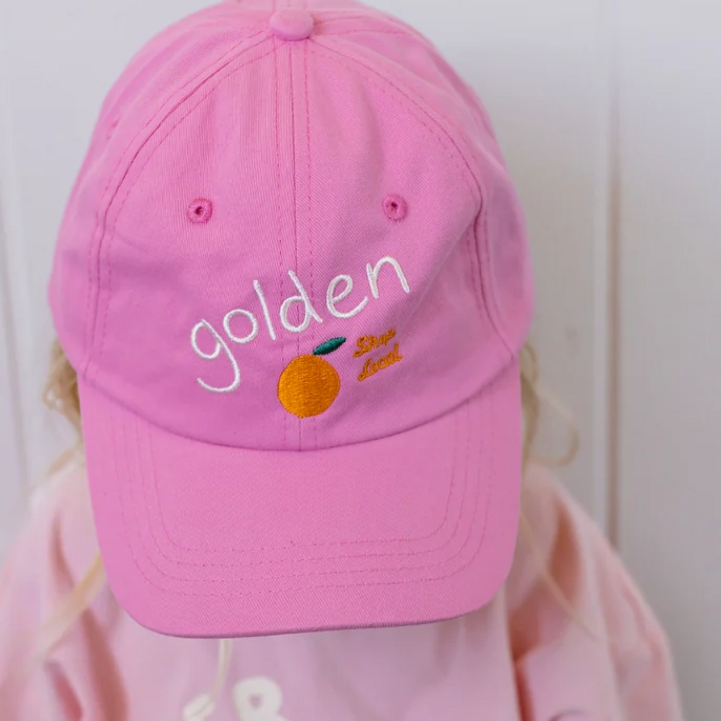 Golden Orange Cap - Bubblegum