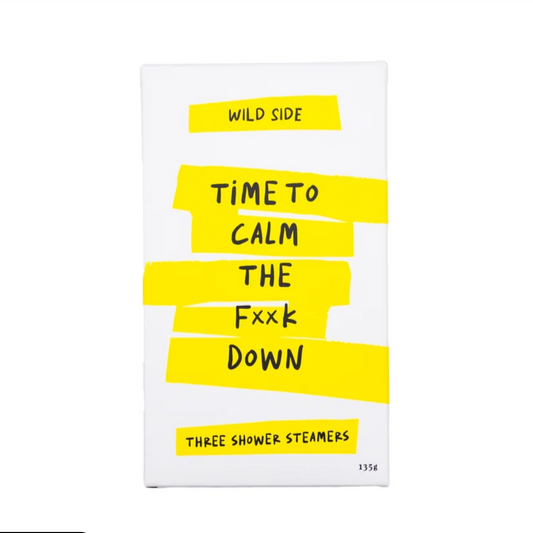 Time To Calm The F**k Down Shower Steamer Three Pack