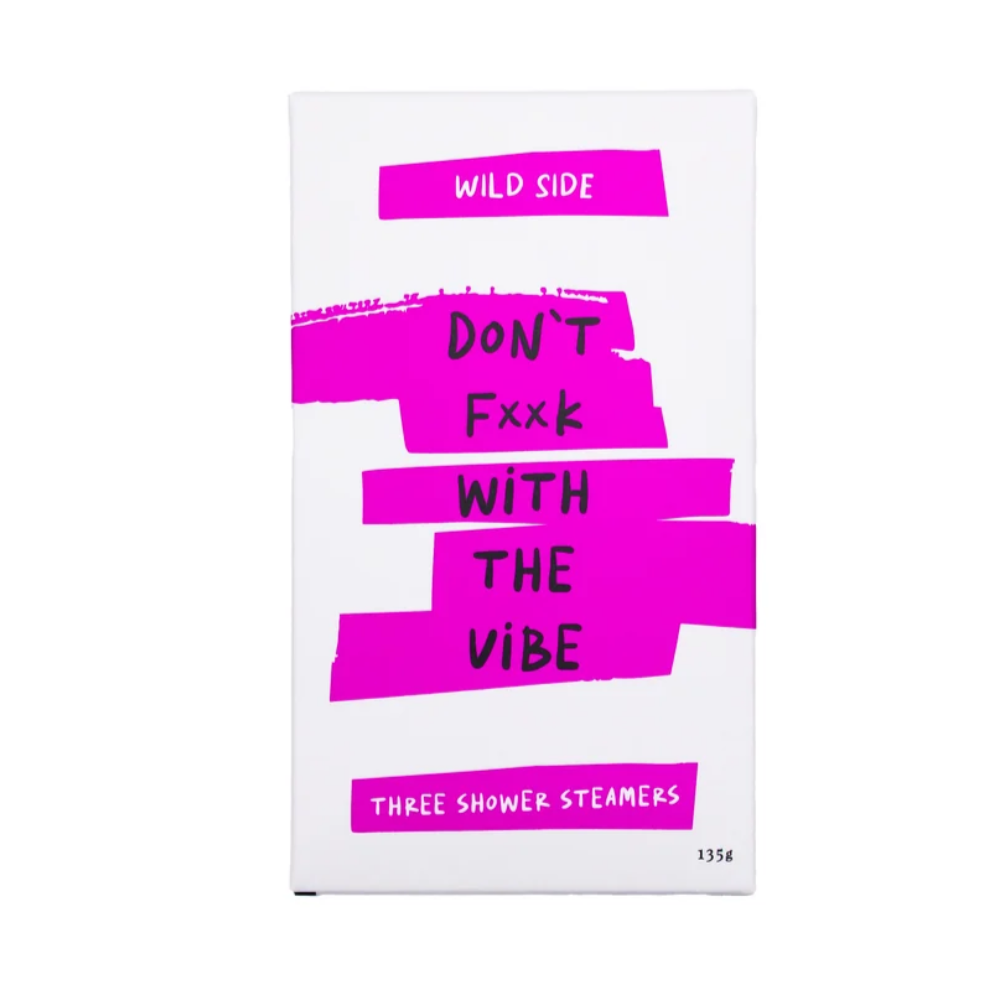 Don't F**k With The Vibe Shower Steamer Three Pack