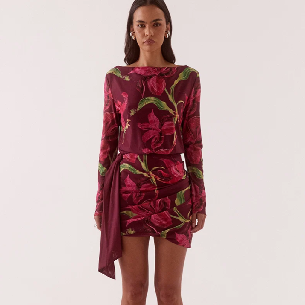 Azalia Longsleeve Mini Dress