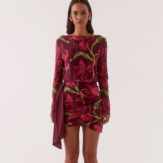 Azalia Longsleeve Mini Dress