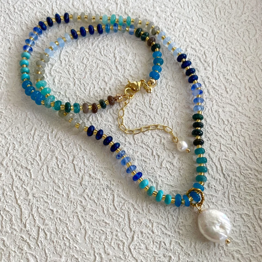 Blue Calypso Necklace