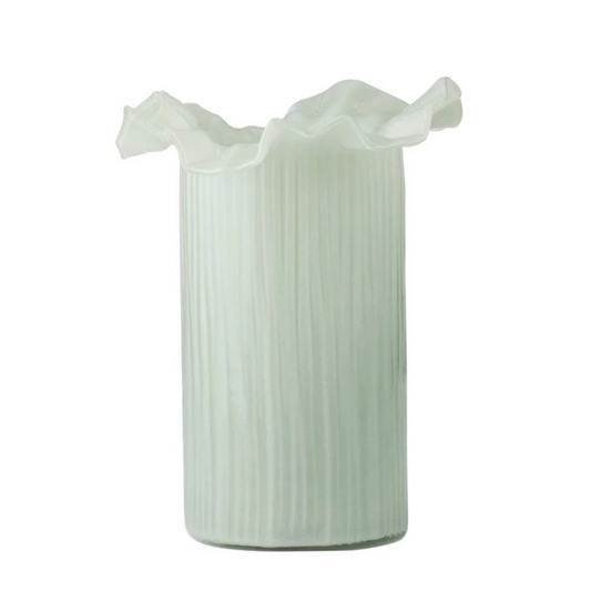 Xanthe Glass Vase 17x23cm Mint - CLICK & COLLECT ONLY