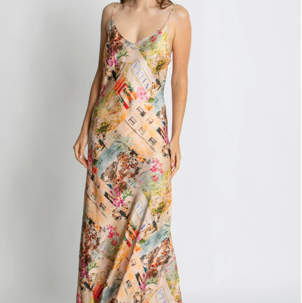 Selena Slip Dress - Capri
