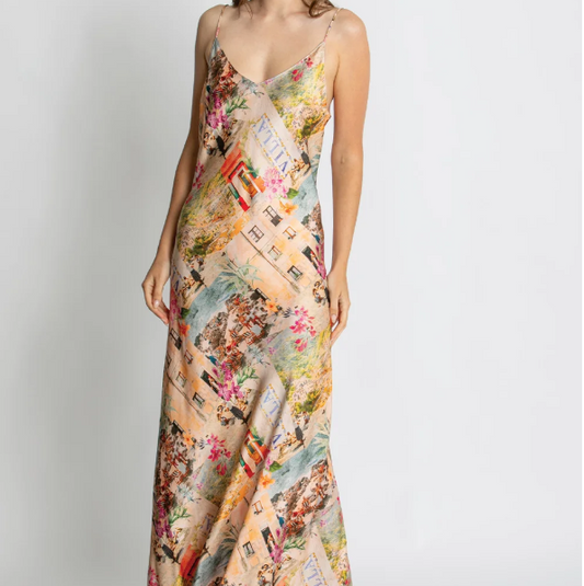 Selena Slip Dress - Capri
