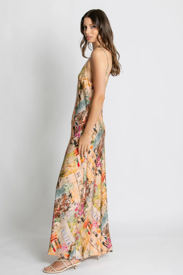 Selena Slip Dress - Capri