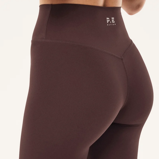 Signature full length legging in dark plum