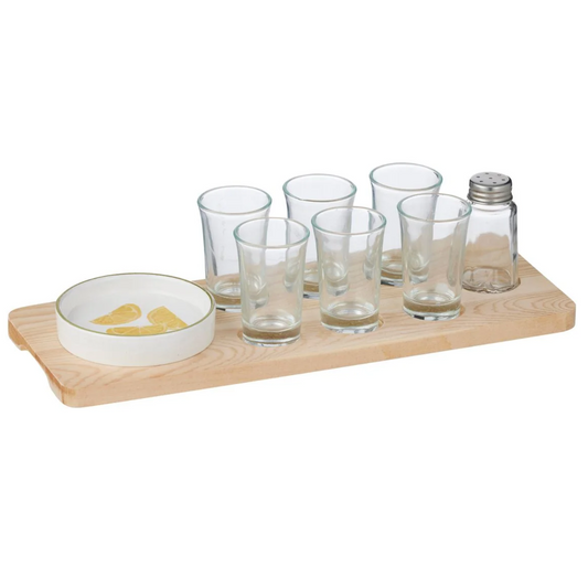 Bottoms Up 9 Pc Tequila Set 32x12x7.5