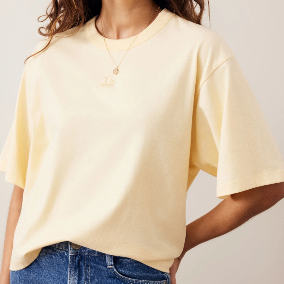 Phoebe Premium Tee - Butter