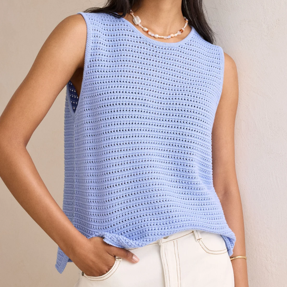 Margot Mesh Knit Tank