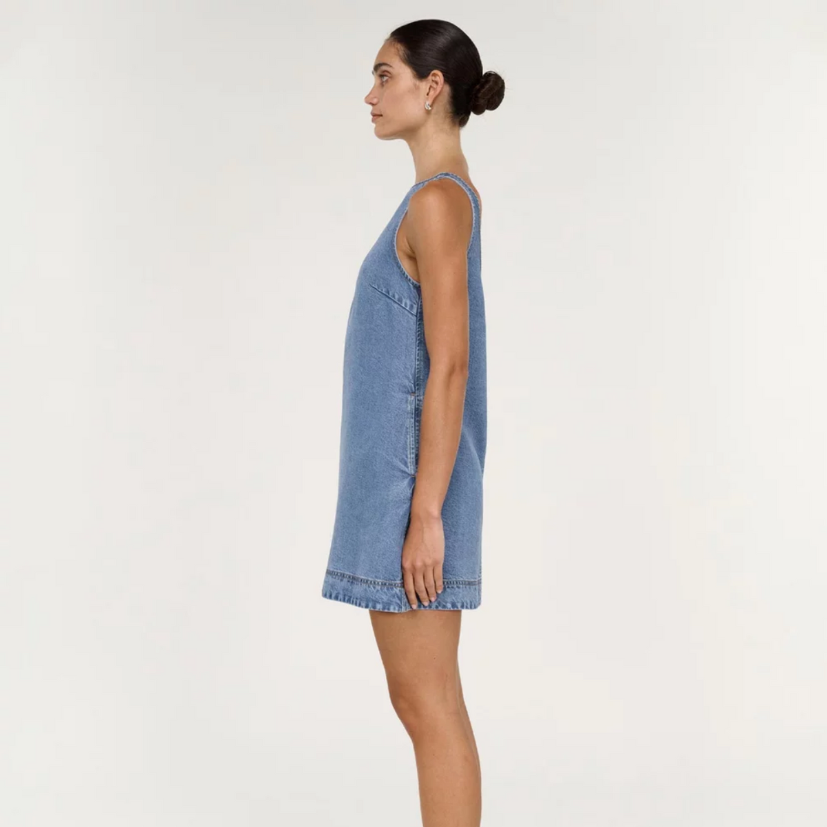 Talia Chambray Mini Dress