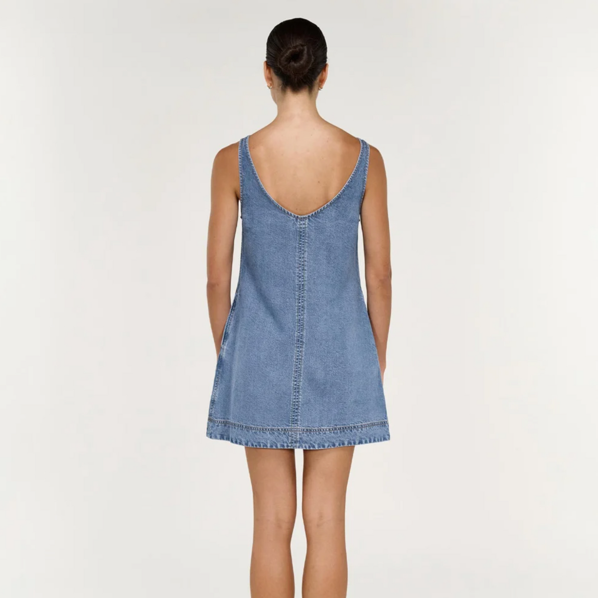 Talia Chambray Mini Dress
