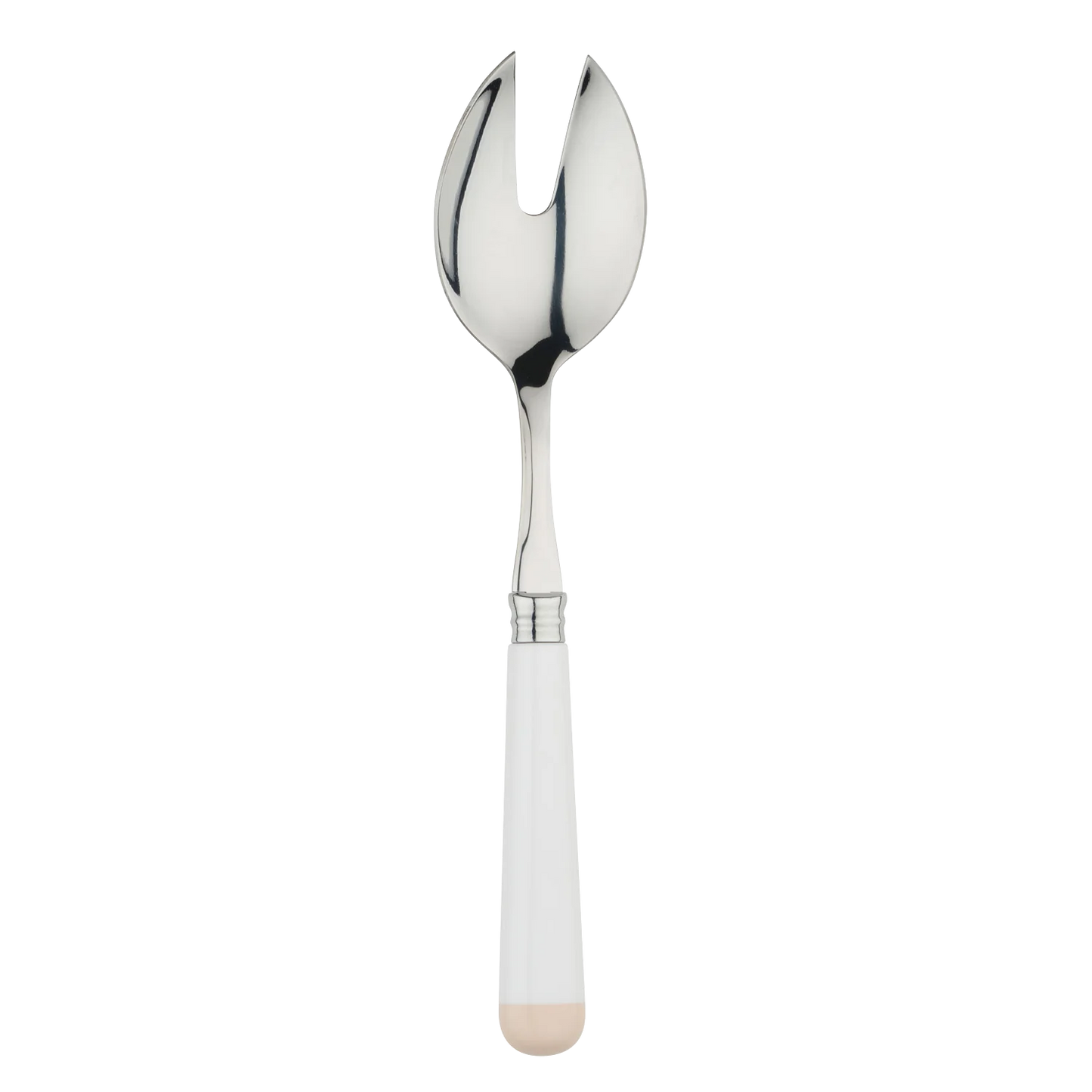 Salad Servers - White/Beige - CLICK & COLLECT ONLY