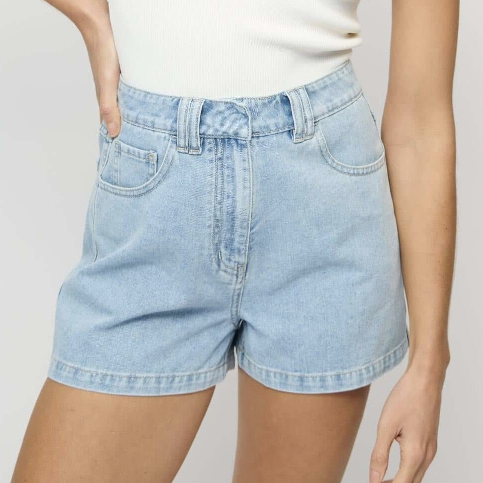 Halo Denim Shorts