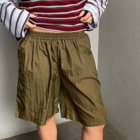 Vera Bermuda Shorts - Khaki