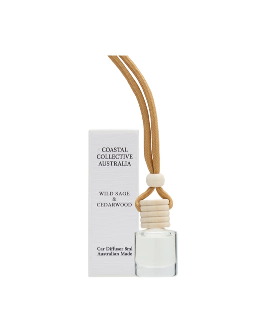 Car Diffuser - Wild Sage & Cedarwood