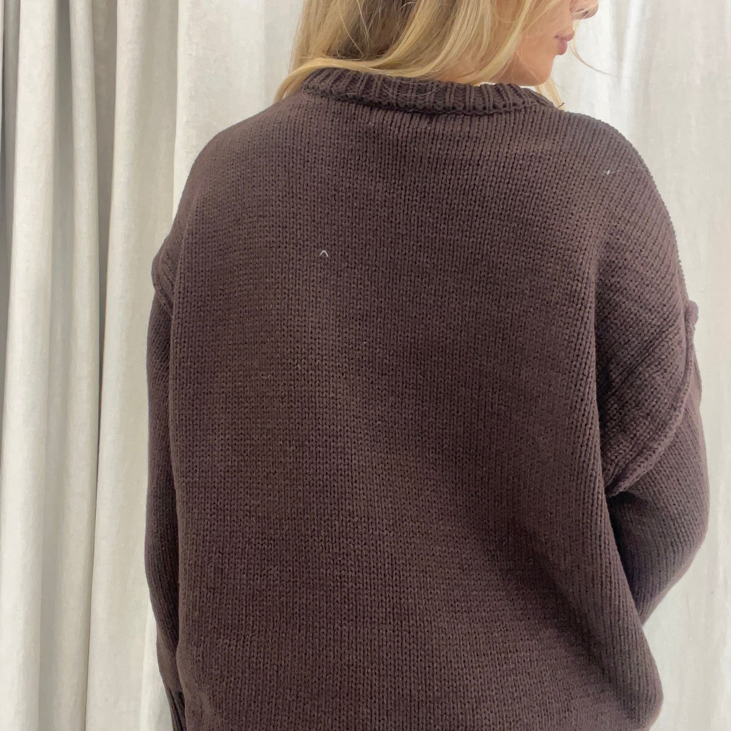 Boyfriend Knit Jumper