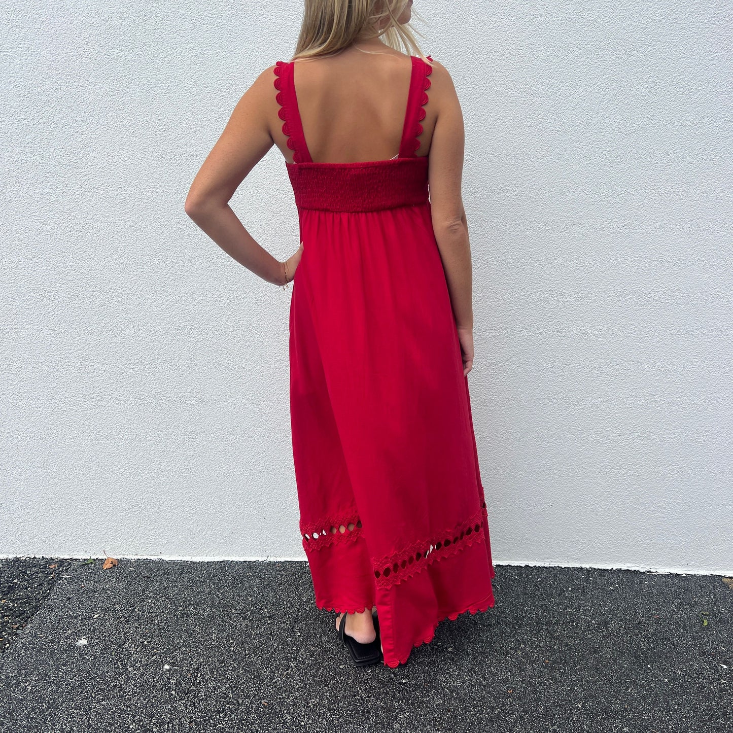 Allegra Maxi Dress - Raspberry