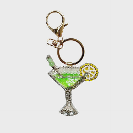 Cocktail Keychain