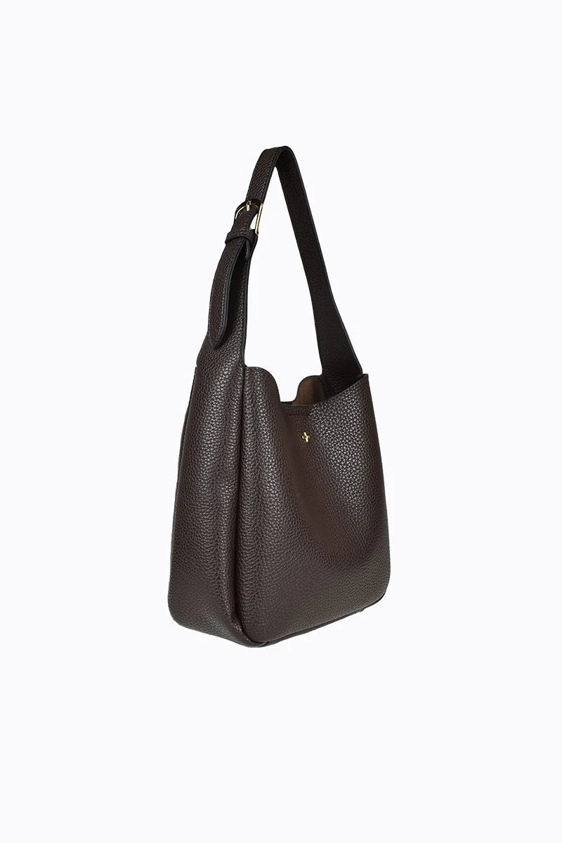 Zali Bag- Choc Pebble