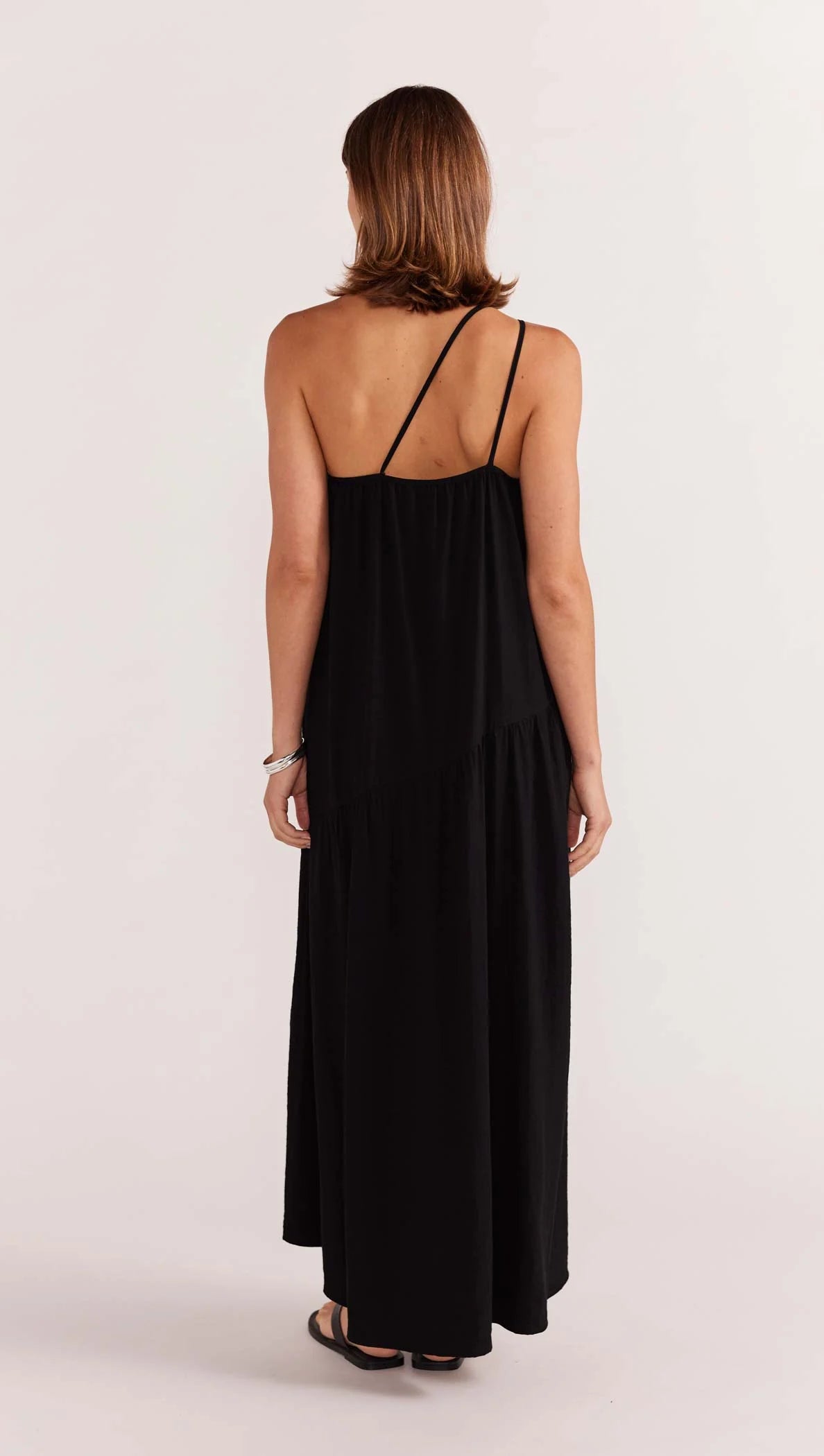 Eva One Shoulder Maxi dress