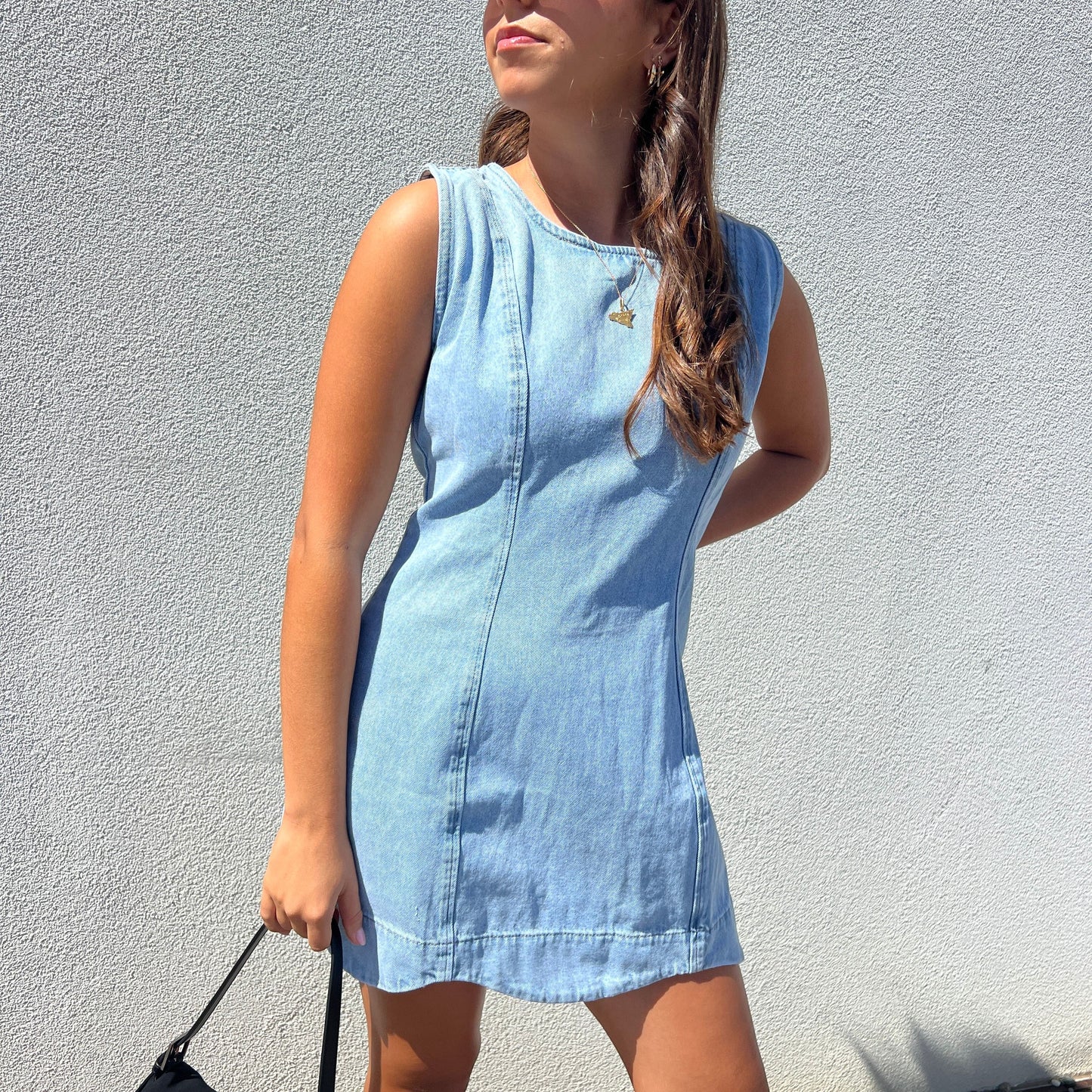 Scallop Mini Dress