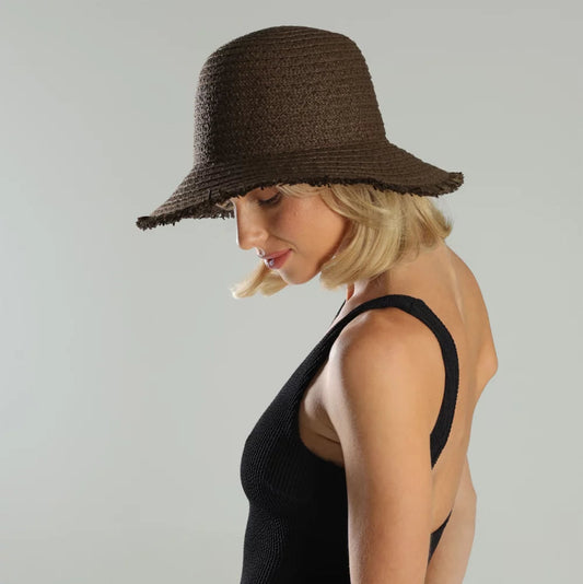 Elia Bucket Hat - Brown