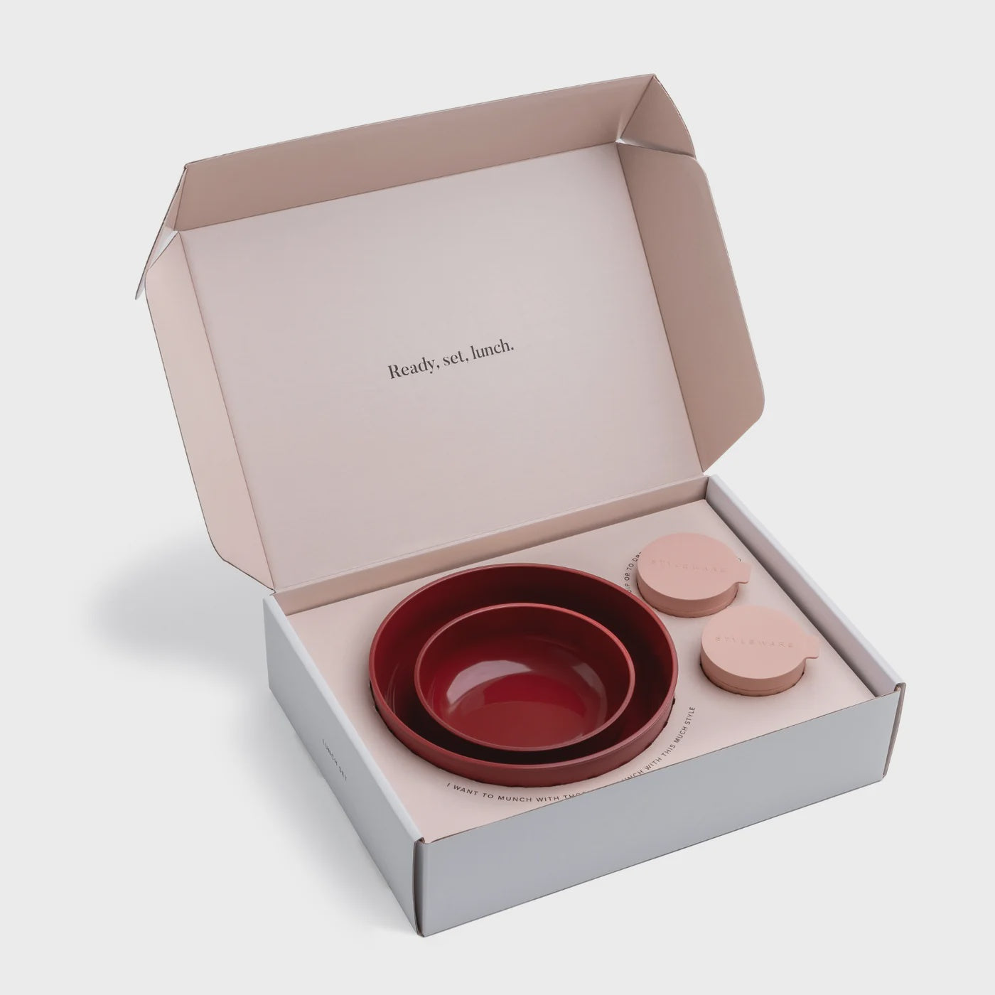 Lunch Set - Blush & Merlot
