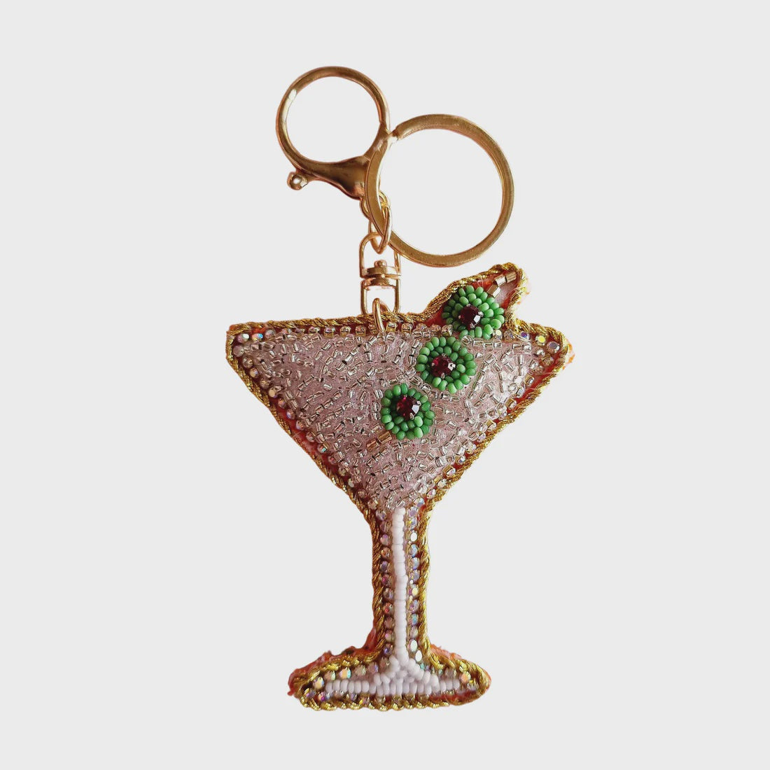 Martini Keychain