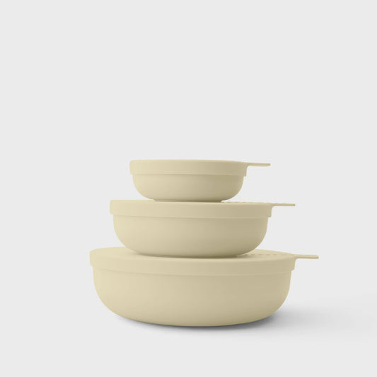 Nesting Bowls 3-Piece Set - Sorbet