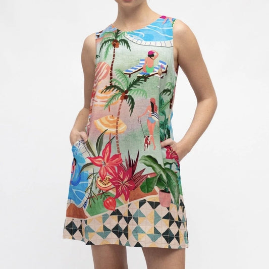 Poolside Shift Dress