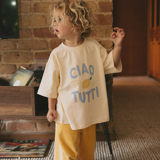 Ciao Tutti Limone Tee