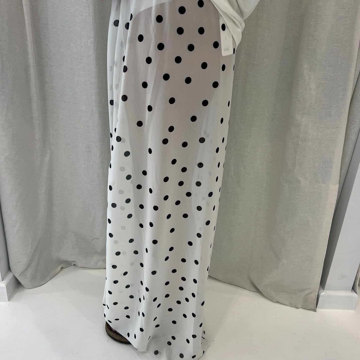 Luna Sheer Polka Dot Skirt