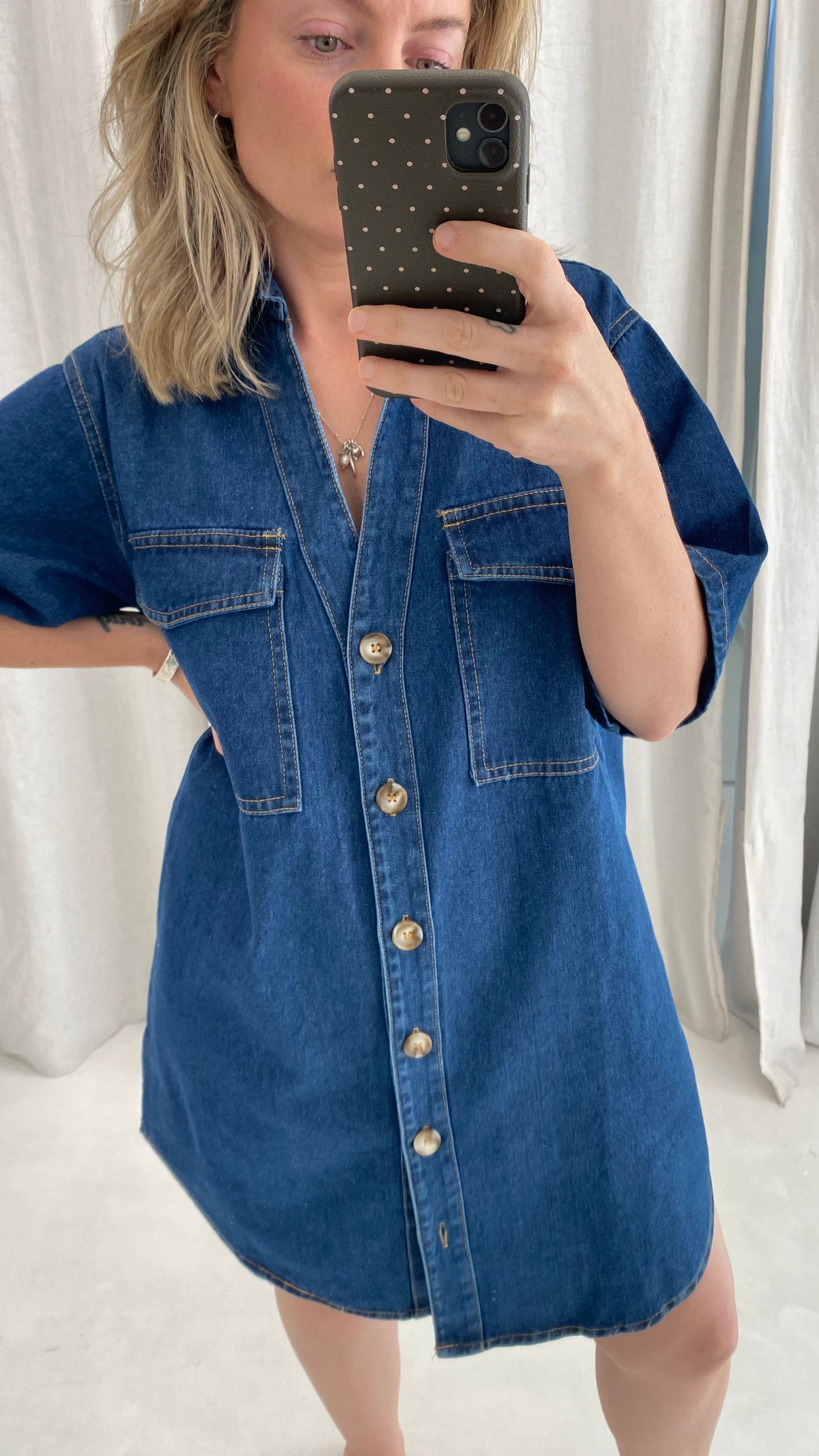 Ella Denim Dress
