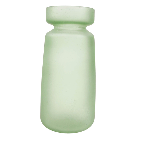 Jude Frosted Vase - Sage