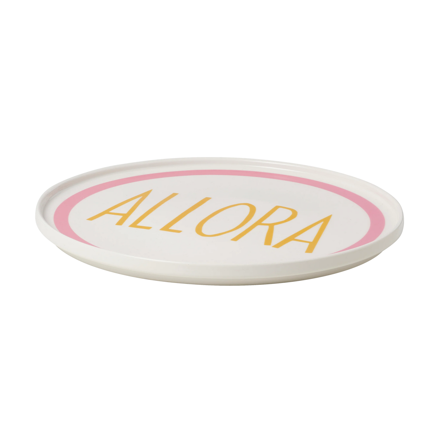Allora Plate - Pink CLICK & COLLECT ONLY