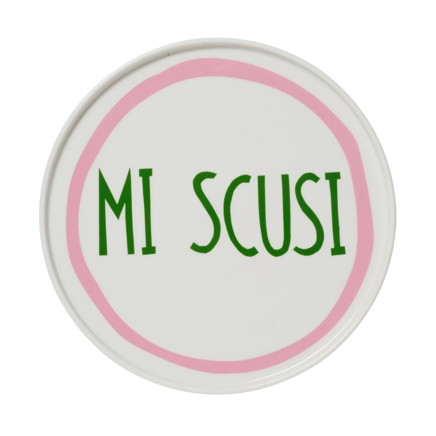Mi Scusi Plate - CLICK & COLLECT ONLY