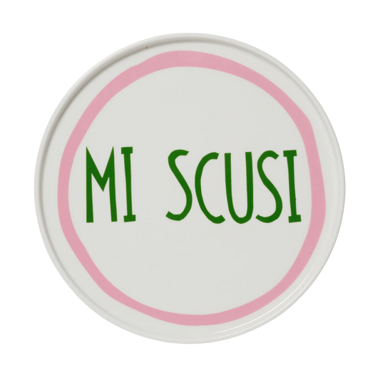 Mi Scusi Plate - CLICK & COLLECT ONLY