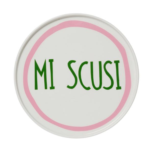 Mi Scusi Plate