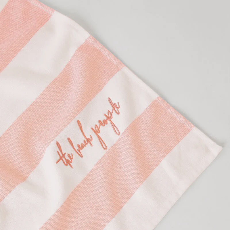 Sand-Free Cabana Towel - Coral Pink
