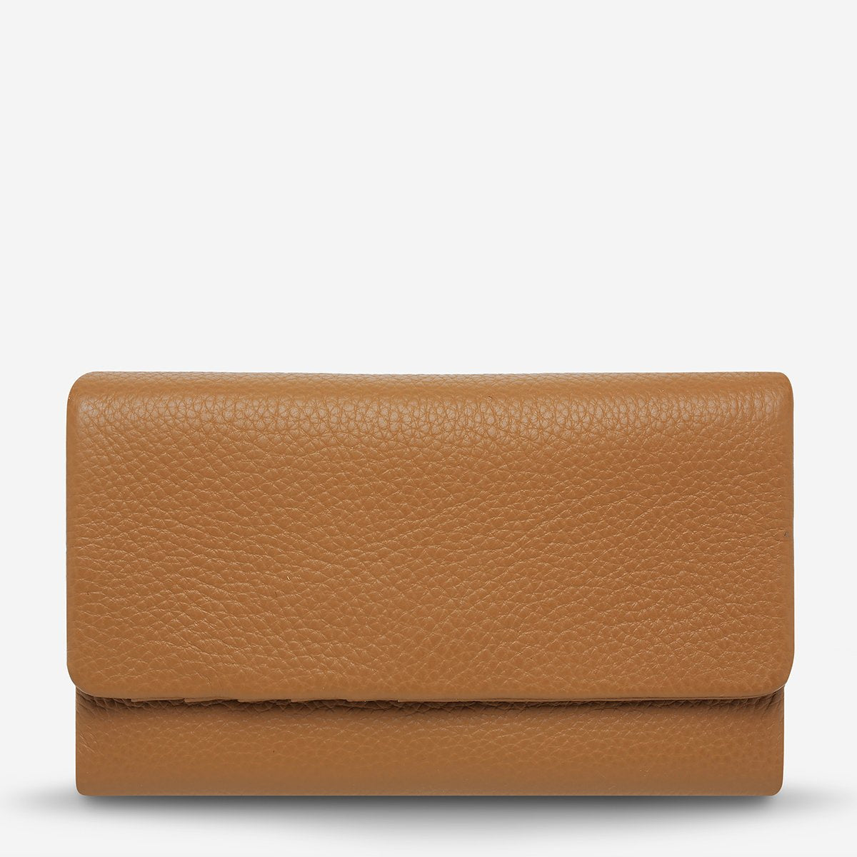 Audrey Wallet - Tan Pebble