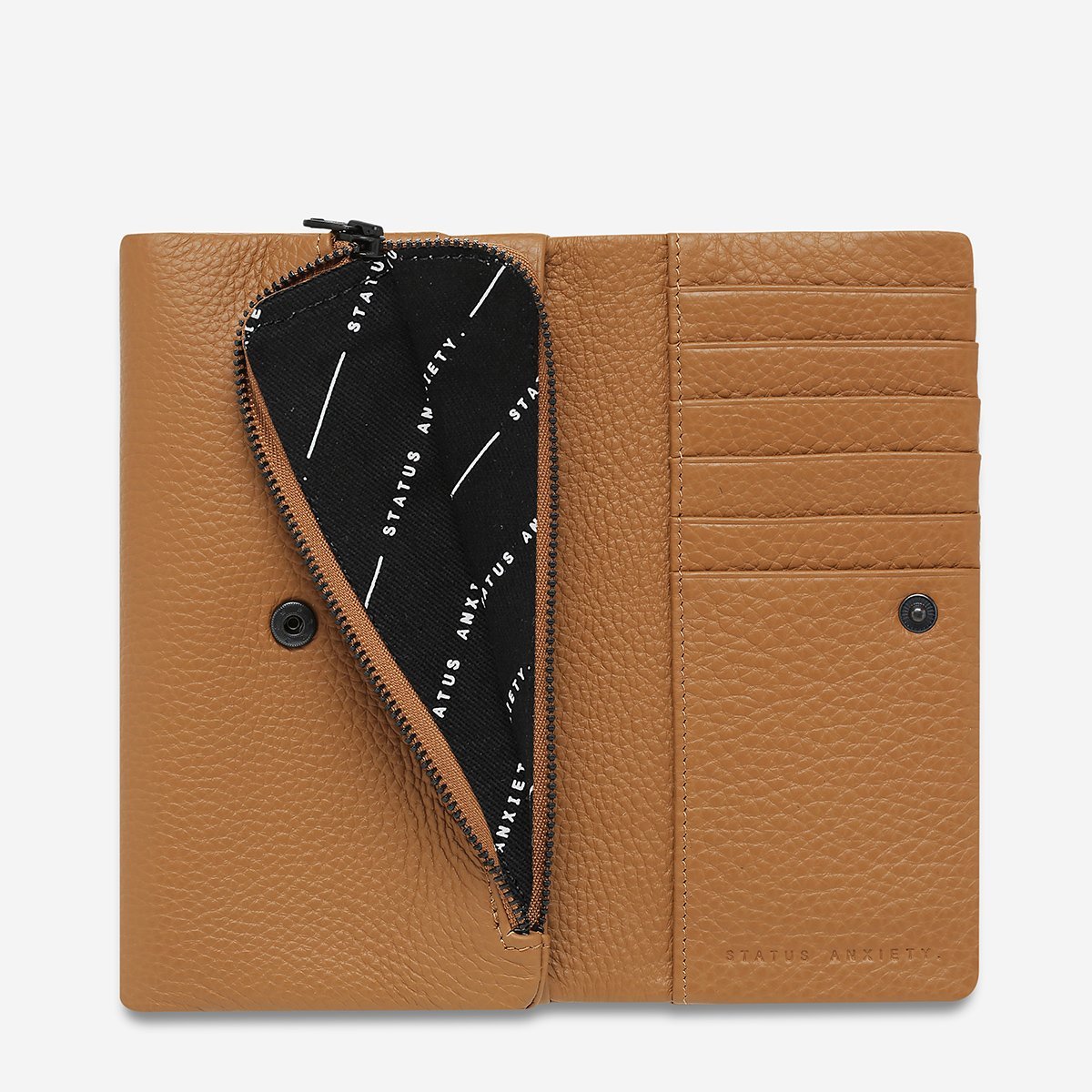 Audrey Wallet - Tan Pebble