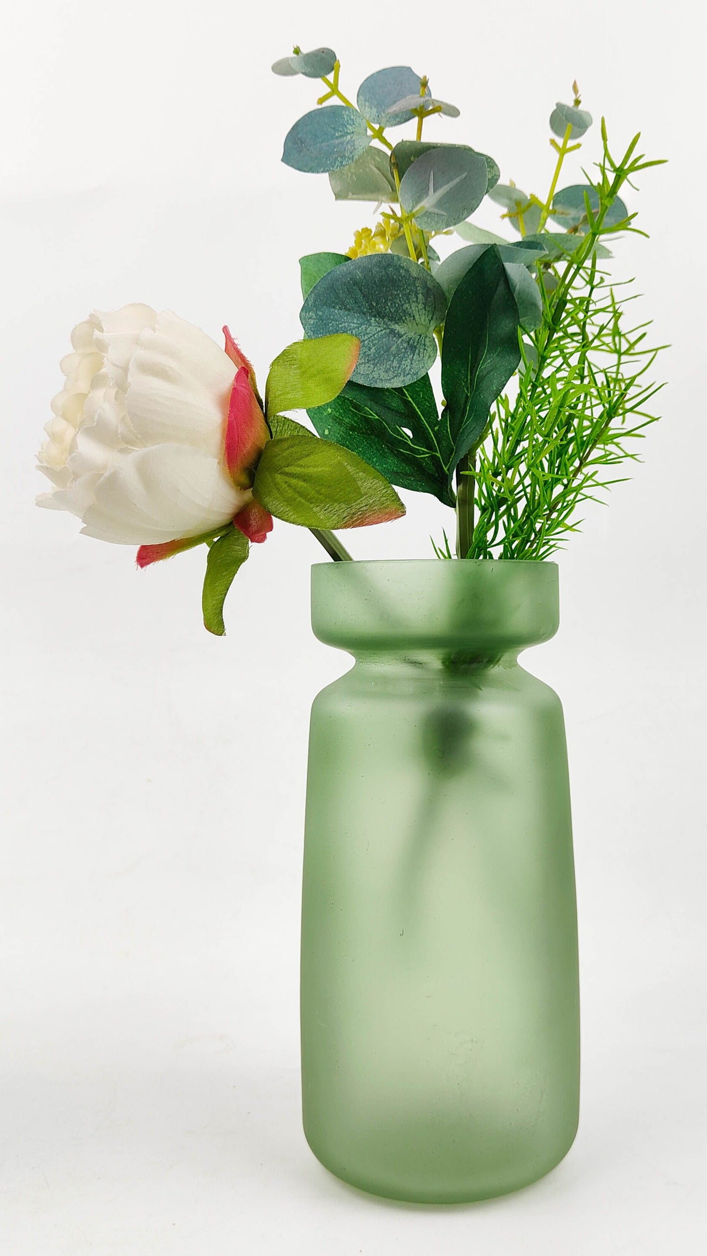 Jude Frosted Vase Sage - CLICK & COLLECT ONLY