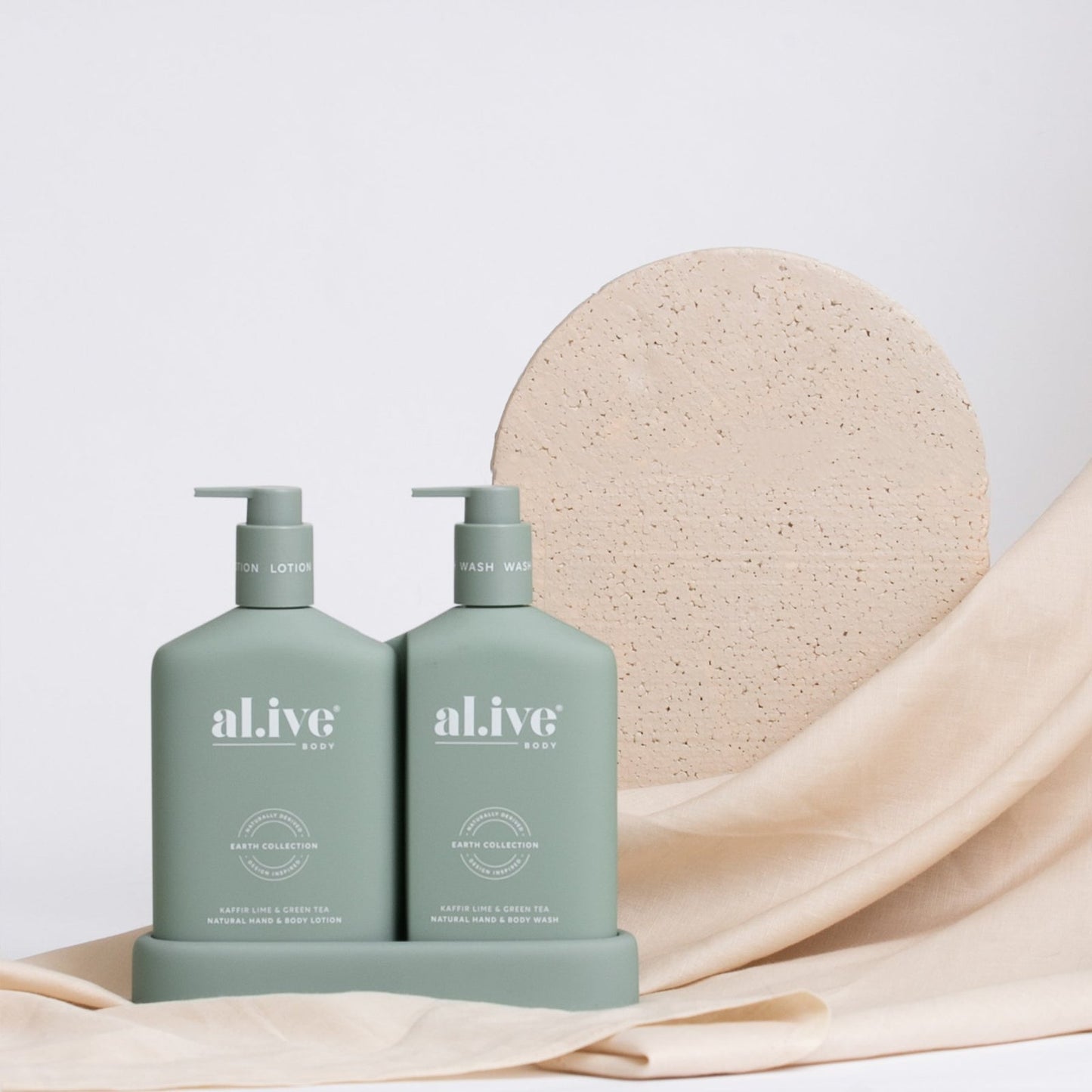 Wash and Lotion Duo - Kaffir Lime & Green Tea