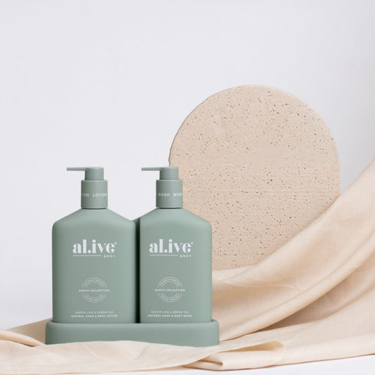 Wash and Lotion Duo - Kaffir Lime & Green Tea